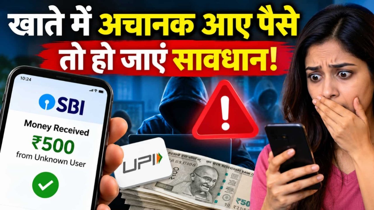 बँक खात्यात अचानक पैसे जमा झाले अन् अनोळखी फोन आला? सावधान! SBI चा UPI फसवणुकीबाबत मोठा इशारा UPI Alert