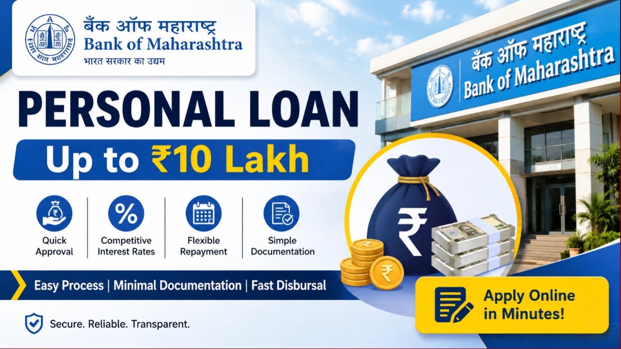 Bank of Maharashtra Personal Loan 2026